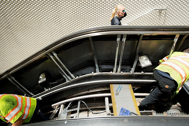 美國圣弗朗西斯科輕軌系統(tǒng)自動扶梯維護(hù)工程基本完成