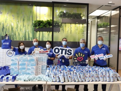 奧的斯（香港）公司慶祝連續(xù)15年獲得商界展關(guān)懷（Caring Company Award）榮譽(yù)