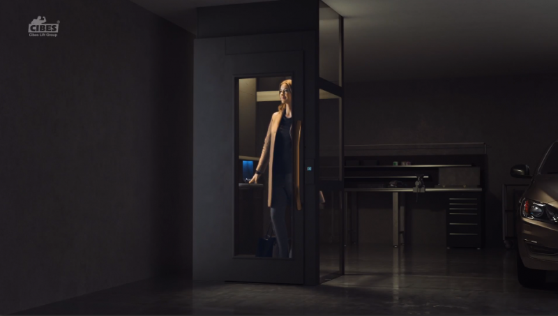 瑞典西柏思V80 自帶井道平臺(tái)式電梯 雅致版Elegance