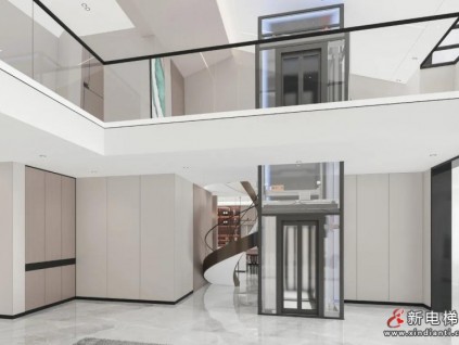 LINVOL“智享”系列鋼帶別墅電梯新品首發(fā)，開啟別墅電梯數(shù)智時代