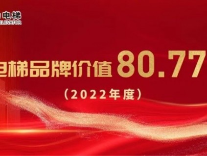 大國(guó)品牌 非凡崛起 | 康力電梯穩(wěn)居2022中國(guó)品牌價(jià)值評(píng)價(jià)-中國(guó)電梯行業(yè)第1位