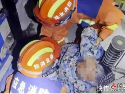 湖北武漢：電梯維修沒設(shè)警示標(biāo)識(shí)，七旬婆婆不慎墜入電梯井后獲救