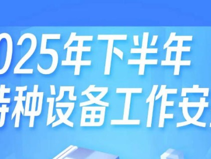 總局官宣：2025年下半年特種設(shè)備工作這樣安排！
