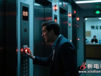 大連某小區(qū)停電被困電梯30分鐘 物業(yè)稱7部電梯同時(shí)呼救占線延誤救援