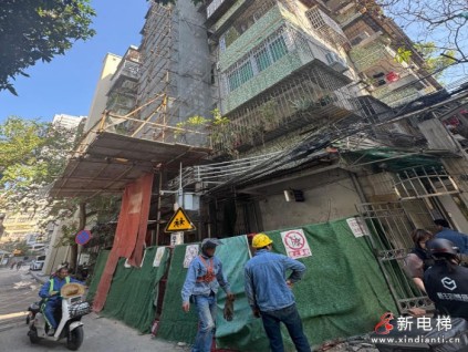 廣州96333聯(lián)動(dòng)消防部門高效撲滅舊樓加裝電梯火情